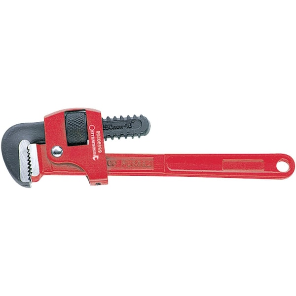 Stillson pipe wrench Size14'' L.350mm max.jaw opening 49mm head black lacquered